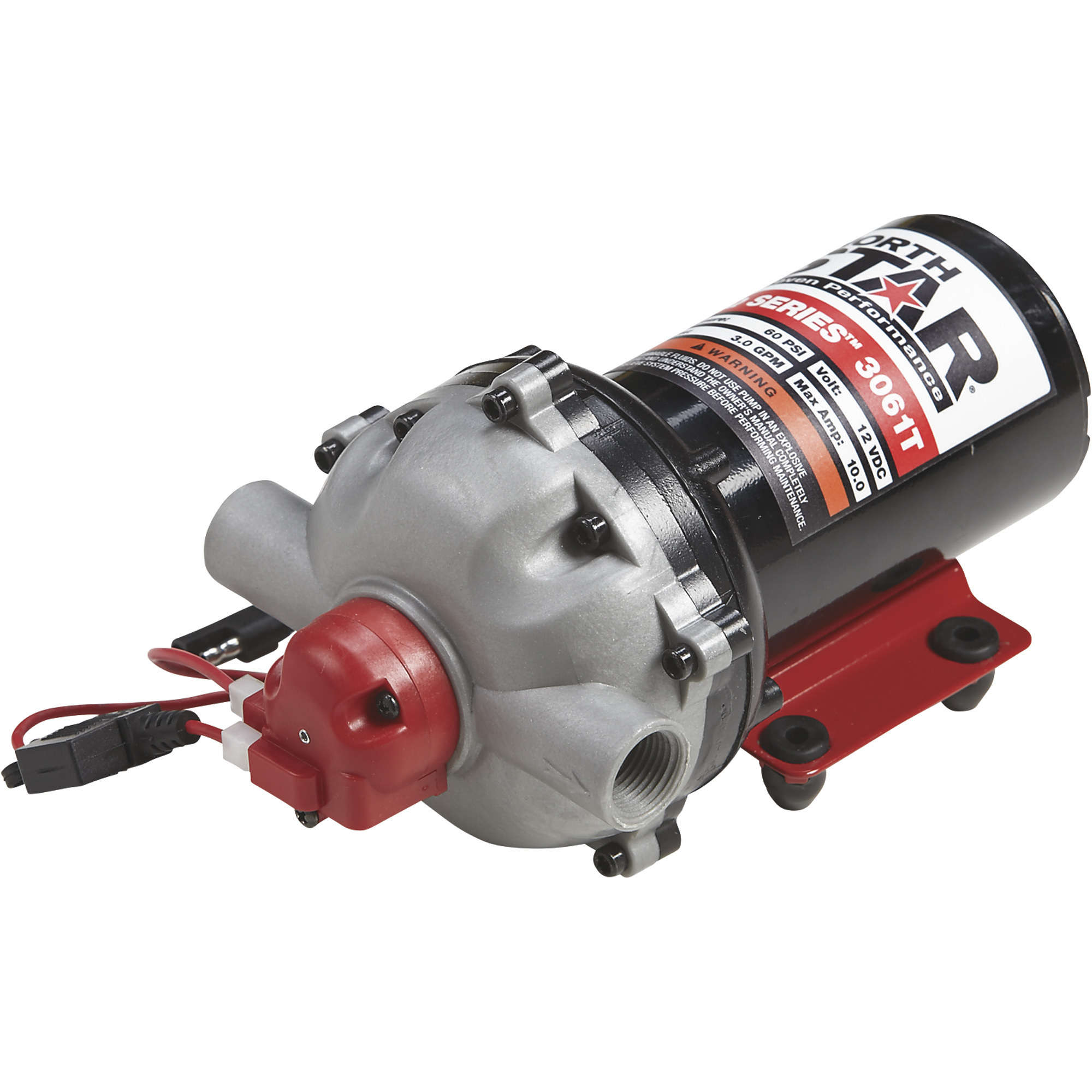 NorthStar NSQ Series 12V On-Demand Sprayer Diaphragm Pump, 3 GPM